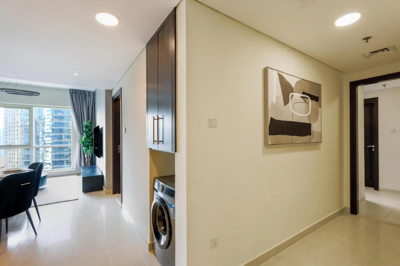 Apartment Livbnb - 2Br Tranquility W/ Sea And Ain View Dubai