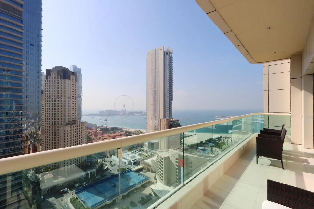 Apartment Livbnb - 2Br Tranquility W/ Sea And Ain View Dubai